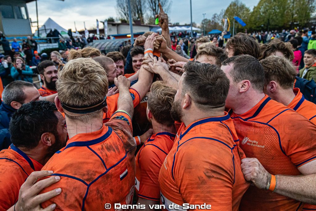 La formazione dell'Olanda che sfida l'Italia Emergenti - Credits: Dennis Van de Sande/Rugby Europe