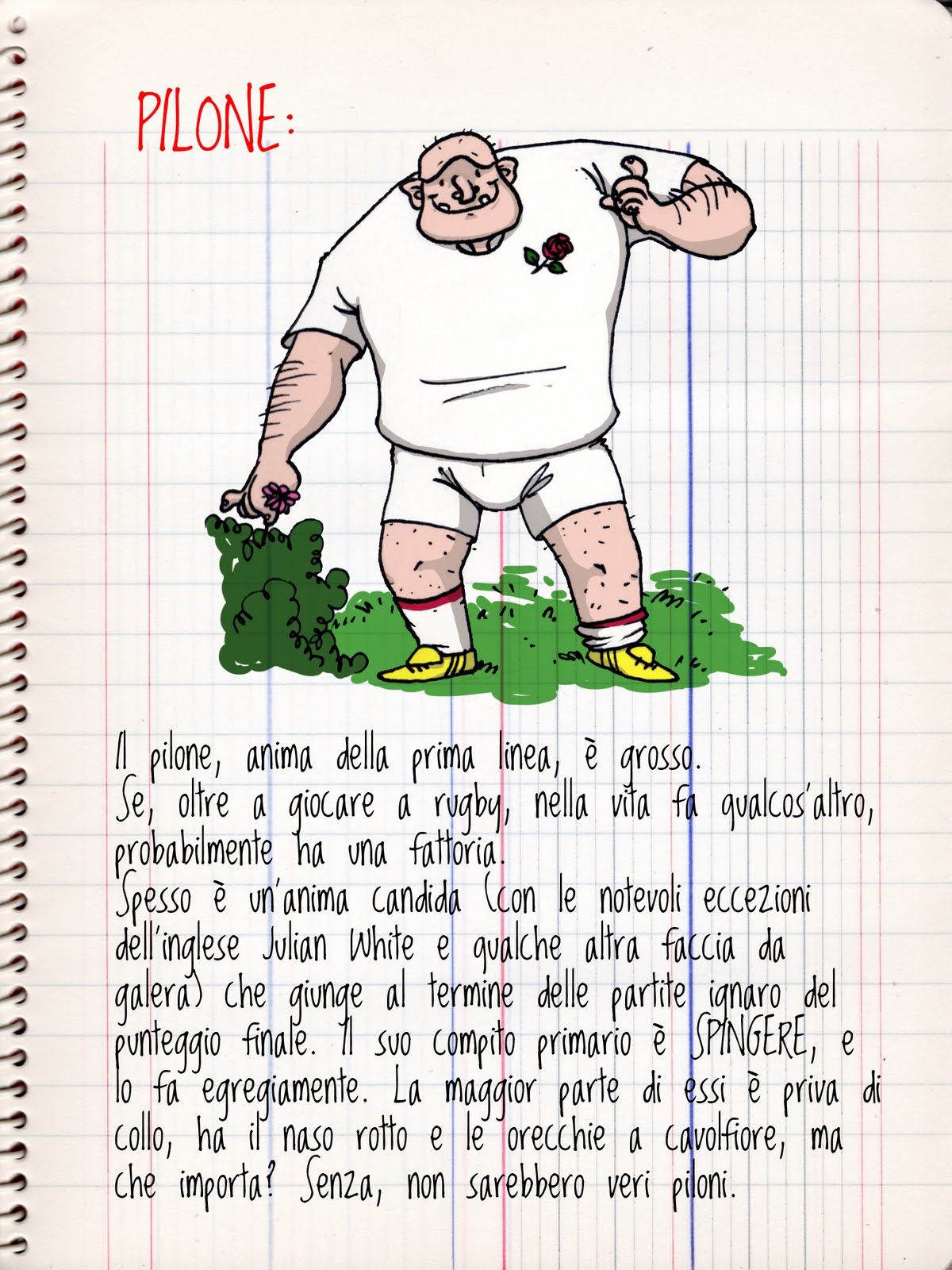 ruoli rugby - pilone