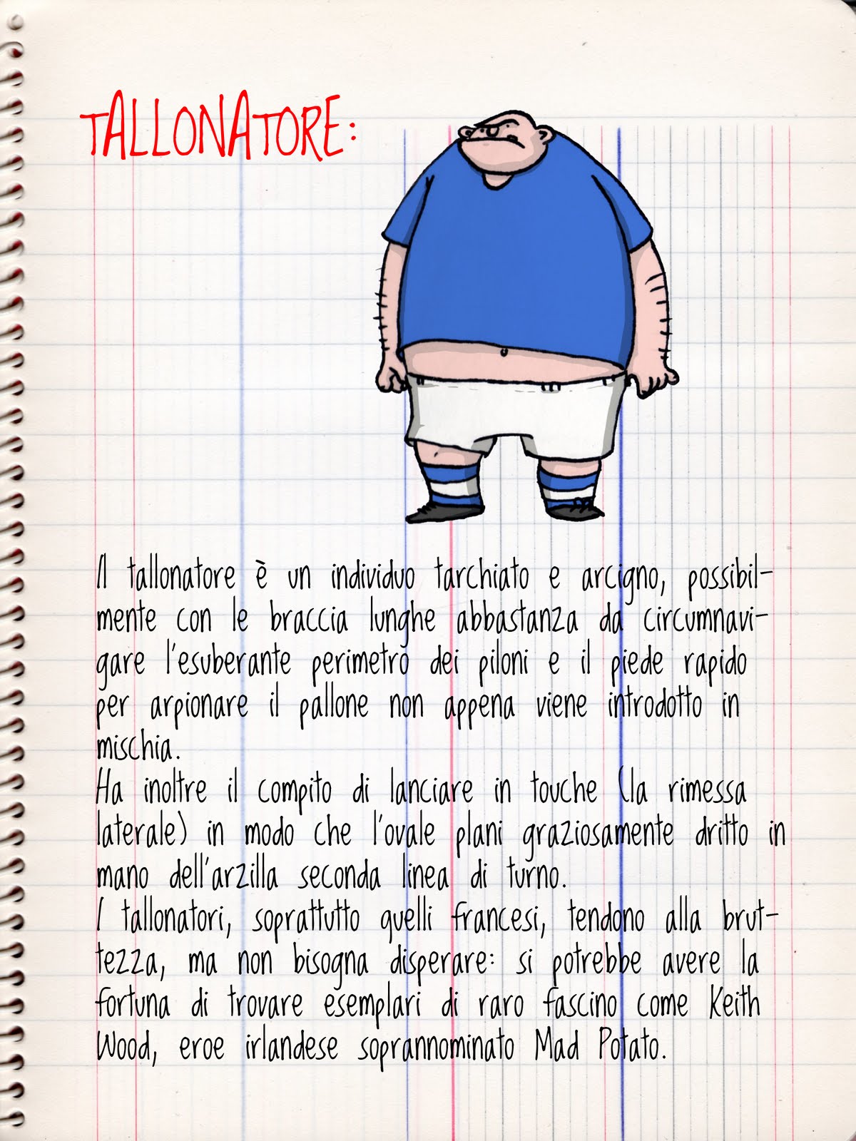 ruoli rugby - tallonatore