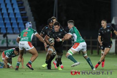 Zebre: stagione finita per Renato Giammarioli. PH OnRugby.it