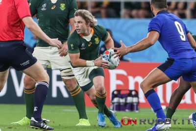 Sudafrica: Faf de Klerk, che tegola. Salterà i Test Match di novembre (Ph. Sebastiano Pessina)
