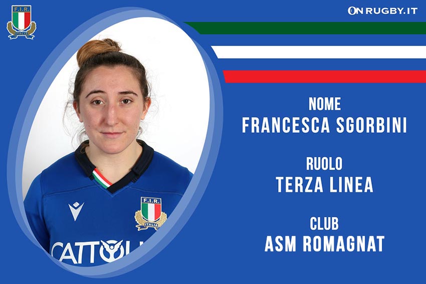 Francesca Sgorbini Rugby Nazionale italiana Femminile