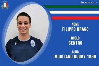 Filippo Drago-rugby-nazionale under 20