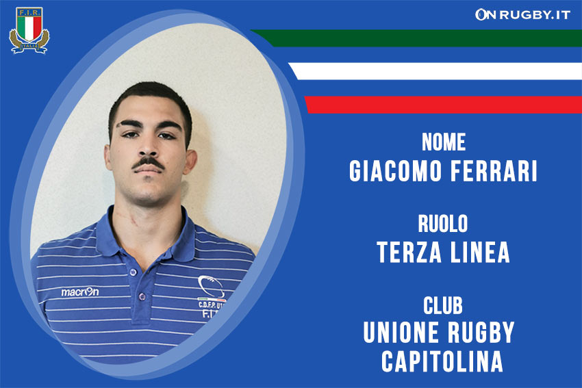 Giacomo Ferrari-rugby-nazionale under 20
