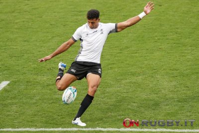 La formazione delle Fiji contro la Francia, in Autumn Nations Cup