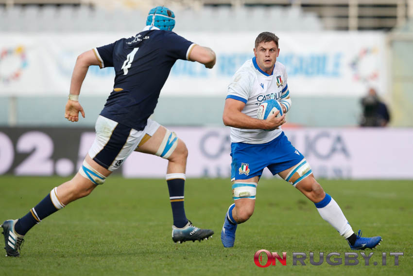 autumn nations cup italia scozia johan meyer