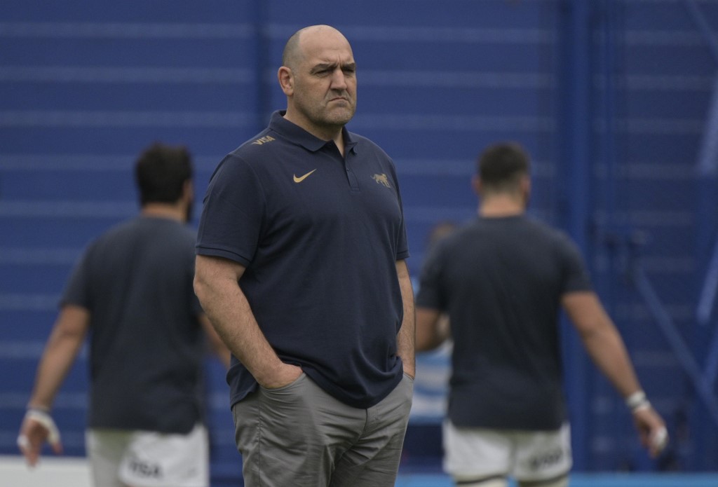 Argentina v All Blacks. Mario Ledesma