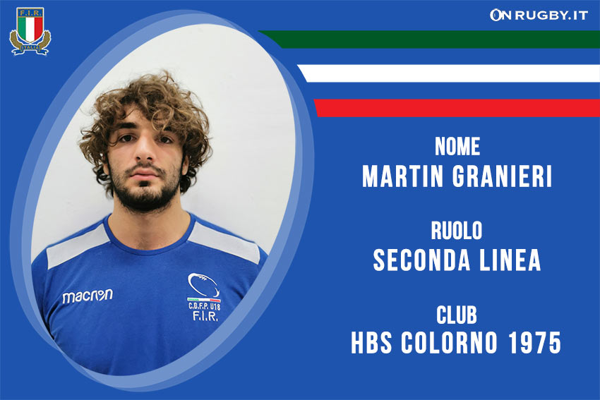 Martin Granieri-rugby-nazionale under 20