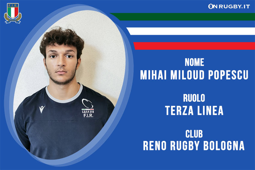 Mihai Miloud -rugby-nazionale under 20
