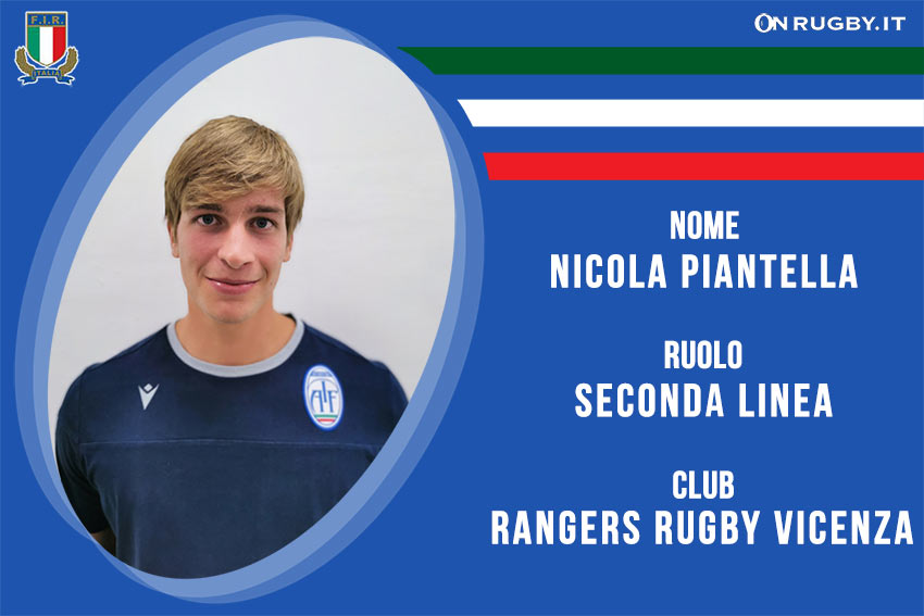 Nicola Piantella -rugby-nazionale under 20
