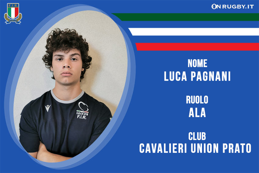 Pagnani Luca-rugby-nazionale under 20