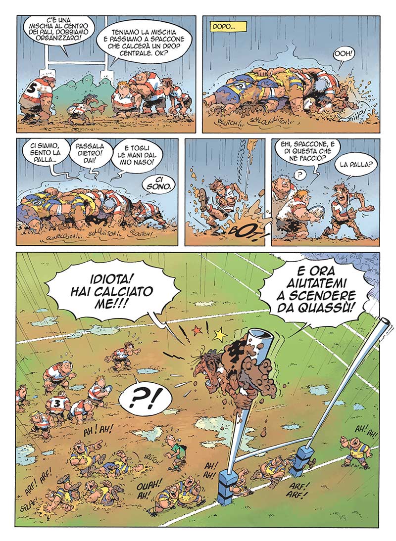 Rugbymen - rugby a fumetti