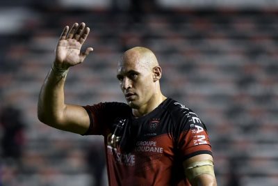 Sergio Parisse rinnova con Tolone e continua la sua incredibile carriera (Photo by NICOLAS TUCAT / AFP)