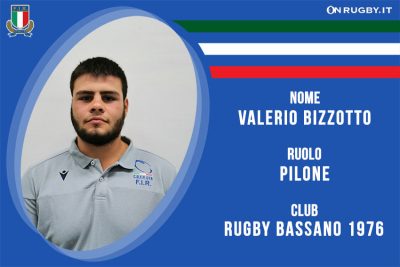 Valerio Bizzotto-rugby-nazionale under 20