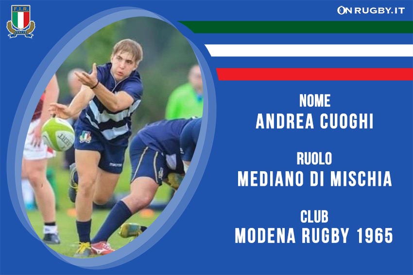 Andrea Cuoghi Nazionale italiana Rugby Under20