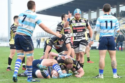 Top10: grande scontro tra Calvisano e Viadana in questo weekend di recuperi. Ph Rugby Calvisano