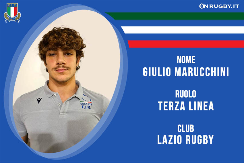 Giulio Marucchini Rugby - Nazionale italiana Under20