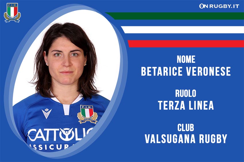 Betarice Veronese rugby Nazionale Italiana Femminile