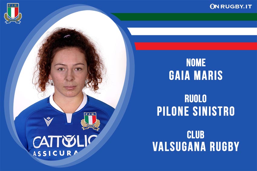Gaia Maris rugby Nazionale Italiana Femminile