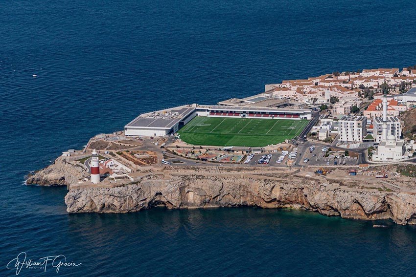 I campi da rugby più spettacolari del mondo- Gibilterra