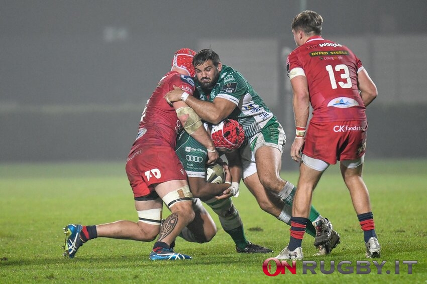 La formazione del Benetton per il derby contro le Zebre