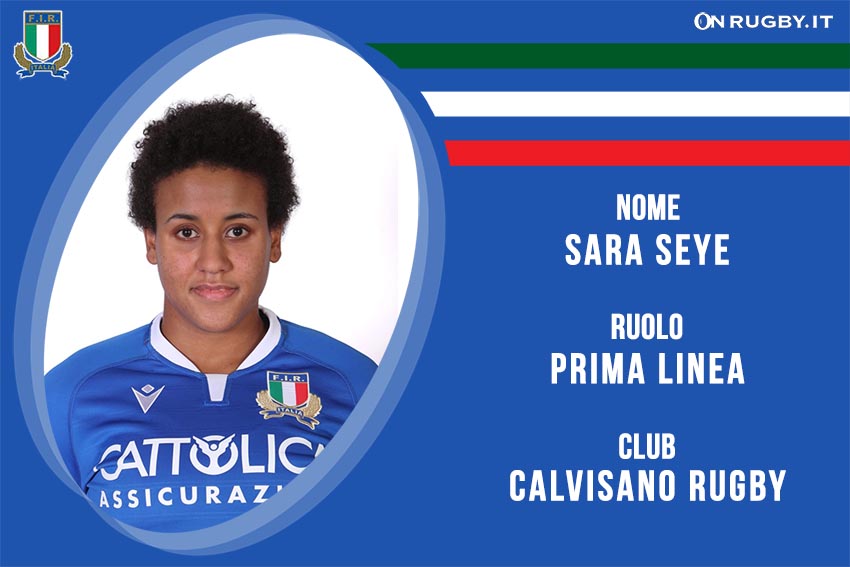 Sara Seye rugby Nazionale Italiana Femminile