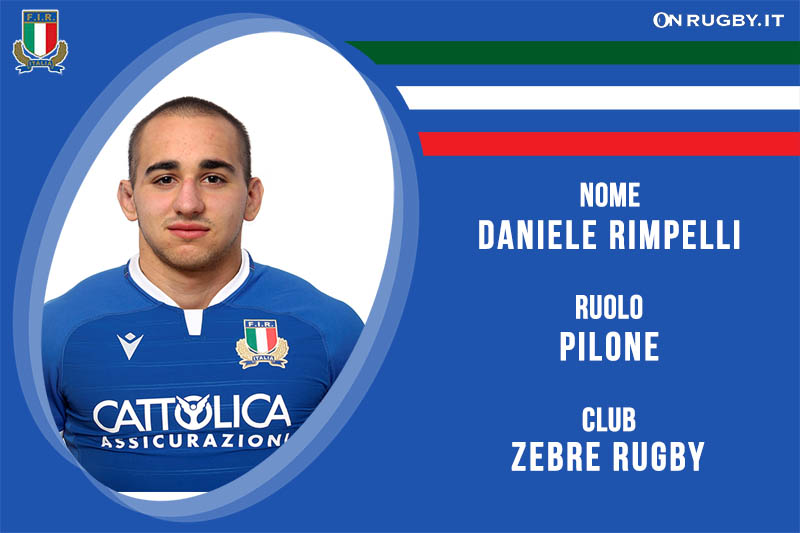 Daniele Rimpelli nazionale italiana rugby-Italrugby