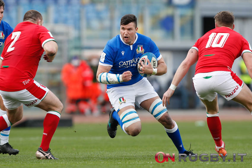 Sebastian Negri Italia Galles Sei Nazioni 2021