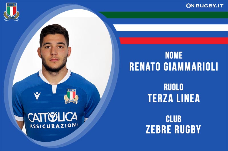 Renato Giammarioli nazionale italiana rugby-Italrugby