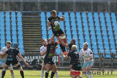 La formazione delle Zebre contro Ulster