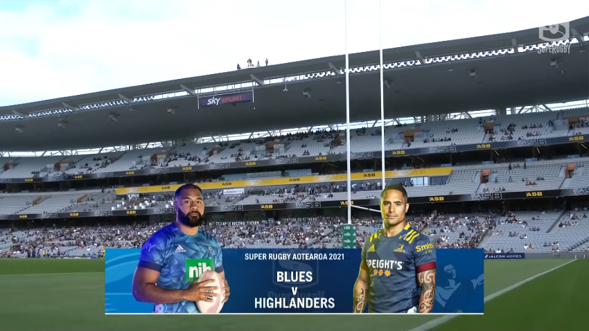 Super Rugby Aotearoa: i Blues hanno ospitato gli Highlanders all'Eden Park