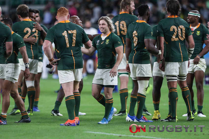 Rugby Championship: la formazione del Sudafrica per la prima sfida agli All Blacks