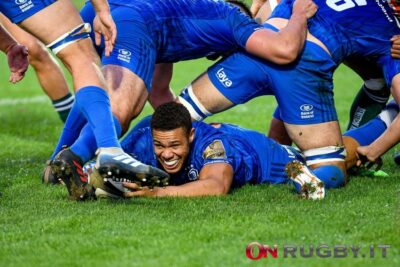 Rainbow Cup: una splendida meta di Leinster contro i Dragons (Ph. Ettore Griffoni)