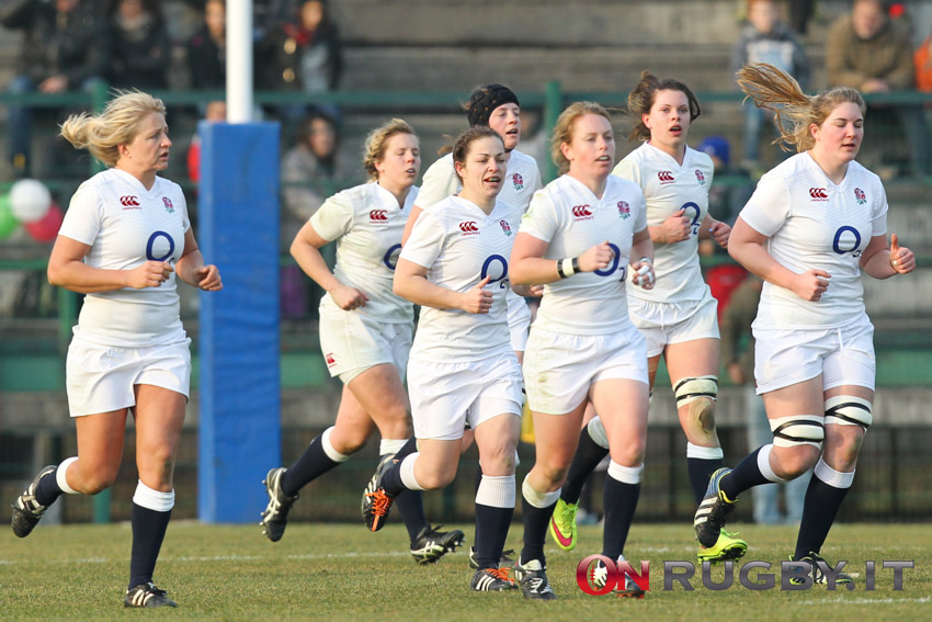 Francia-Inghilterra al femminile si è giocata fino al 62esimo, poi il buio... PH OnRugby