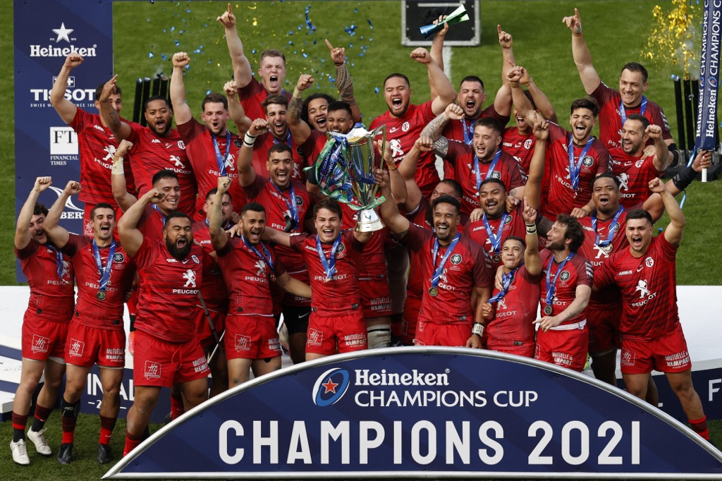Champions Cup: il calendario della coppa regina del rugby europeo (Photo by Adrian DENNIS / AFP)