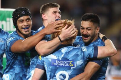 SR Trans-Tasman: i Blues tornano a vincere un trofeo dopo 18 anni (Photo by MICHAEL BRADLEY / AFP)