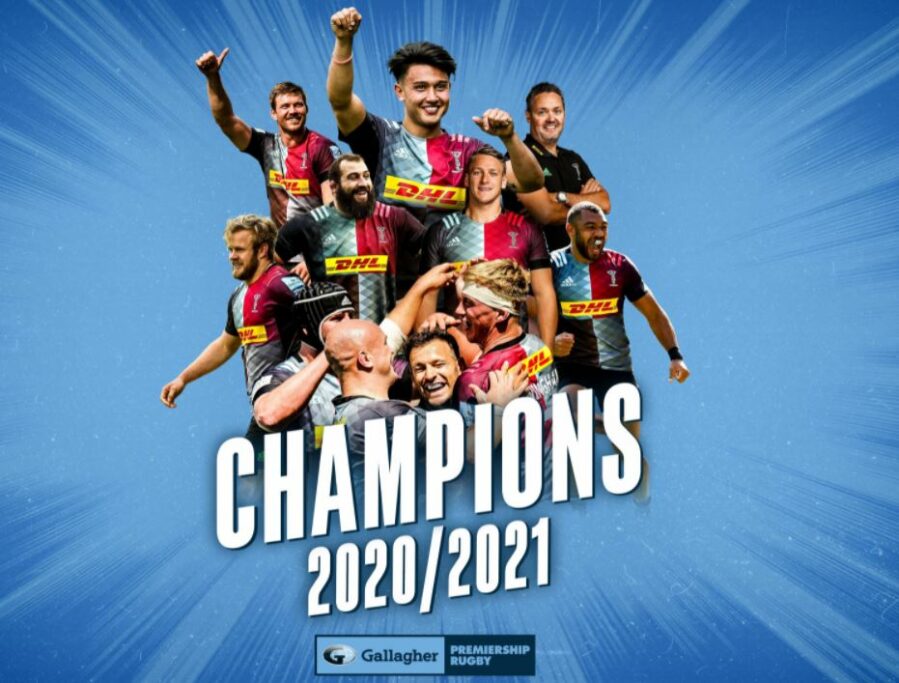 Harlequins campioni d'Inghilterra 2021