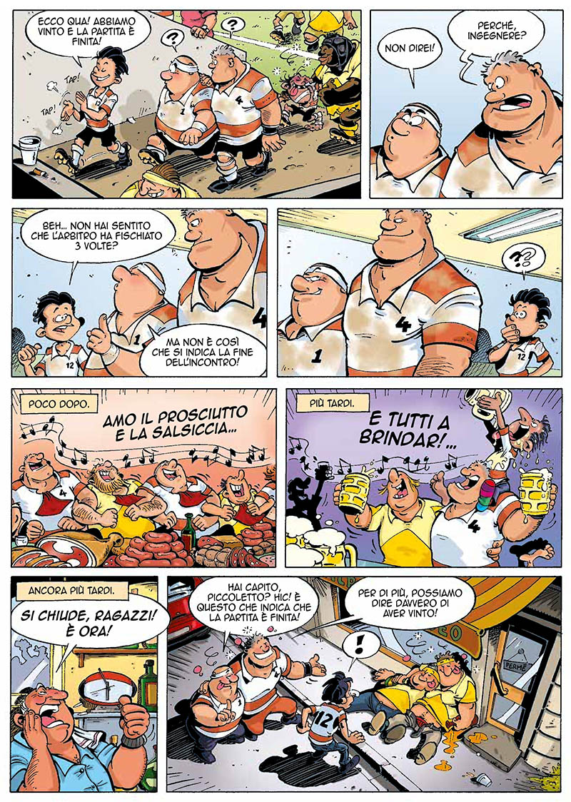 Rugbymen la vita da rugbista
