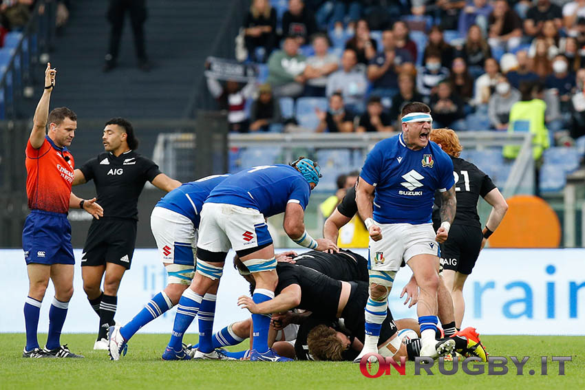 Le immagini più spettacolari di Italia-All Blacks