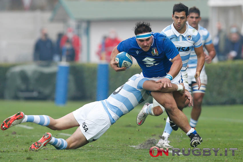 Italia-Argentina: troppi gli errori azzurri, i Pumas passano 37-16 (Ph. Sebastiano Pessina)