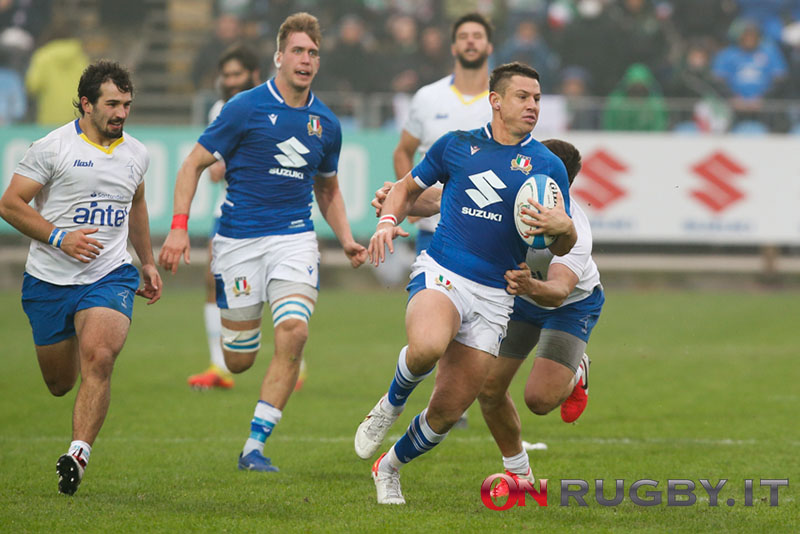 Test match novembre Italia Uruguay Luca Morisi