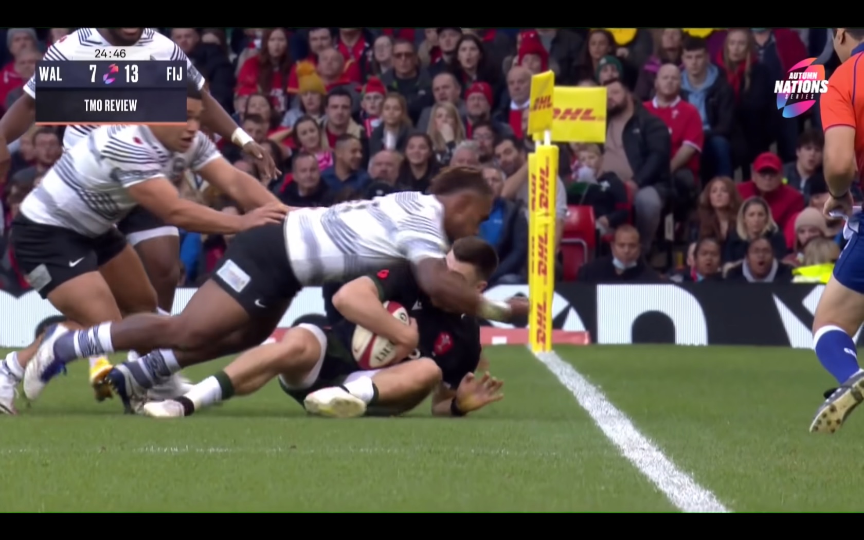 Fiji: il 2021 di Eroni Sau è finito dopo il cartellino rosso contro il Galles