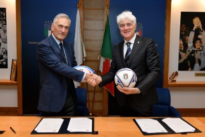 Rugby e calcio insieme per lo sviluppo della pratica sportiva. PH Fir