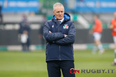 Kieran Crowley ct della Nazionale Italiana Rugby