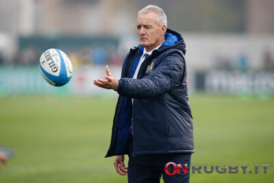 Italia: Kieran Crowley dice la sua sul poco utilizzo degli azzurri in Inghilterra. PH Sebastiano Pessina