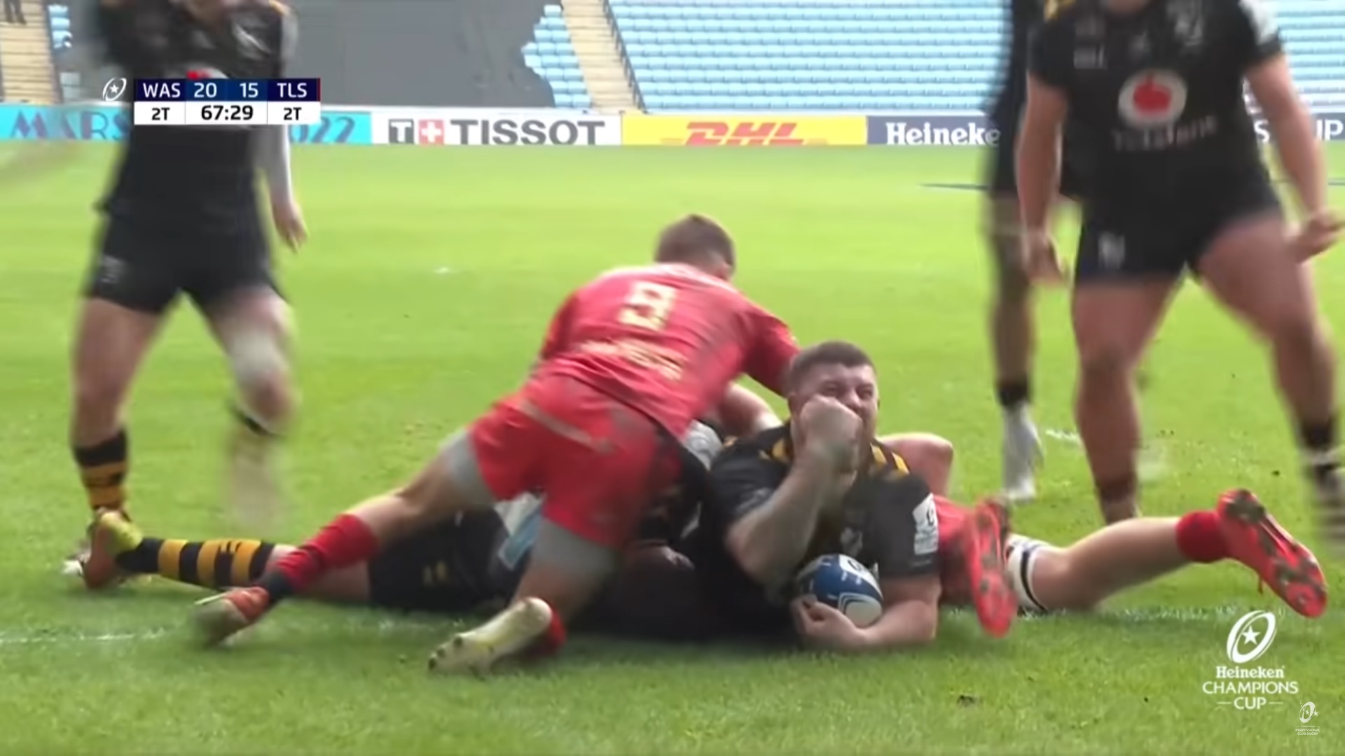 Champions Cup: la straordinaria vittoria di Wasps su Tolosa e gli altri highlights
