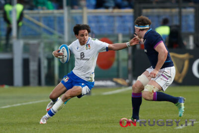Manca solo l'ufficialità ma in Francia sono convinti che Ange Capuozzo giocherà a Tolosa. PH Sebastiano Pessina