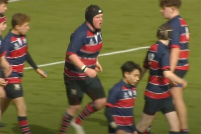 L'incredibile meta nella finale del campionato scolastico inglese