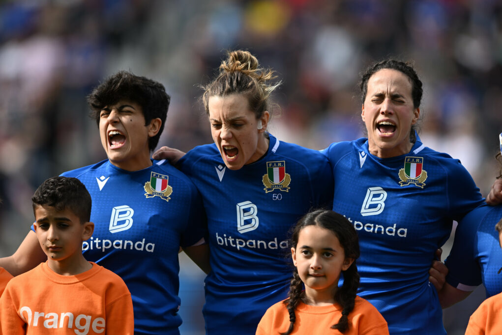 Nazionale italiana femminile: ufficializzato un test match in Canada a luglio (Photo by Federugby/Getty Images)