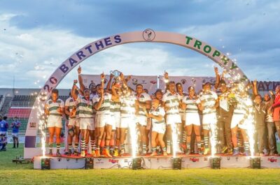 Video: corsa, incroci e offload sotto il diluvio. Il grande rugby arriva dall'Africa